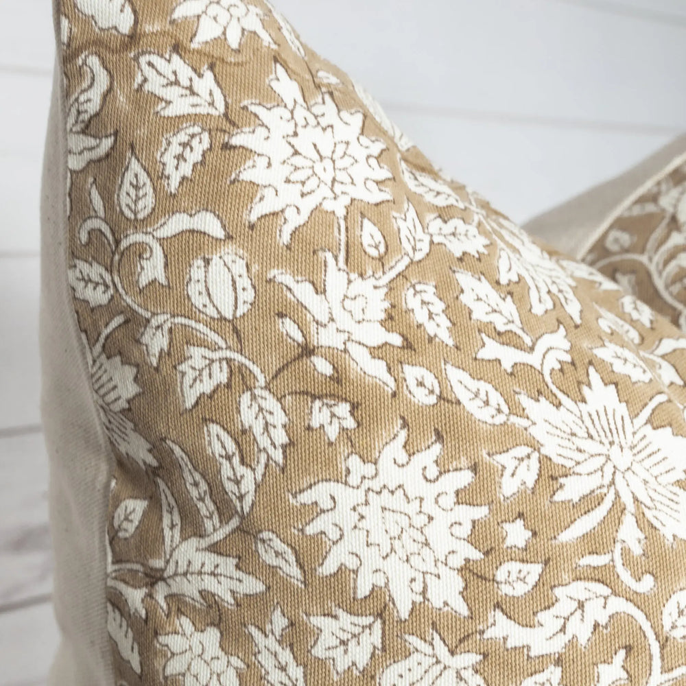 Dahlia Floral Throw Pillow - Free Shipping - Namai Home Throw Pillows