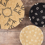 Izuba Small Handwoven Wall Basket Wall Baskets