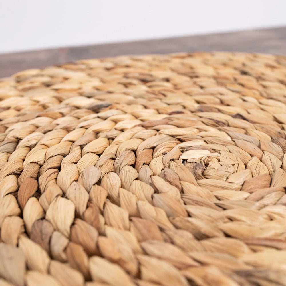 Water Hyacinth Woven Charger Tabletop